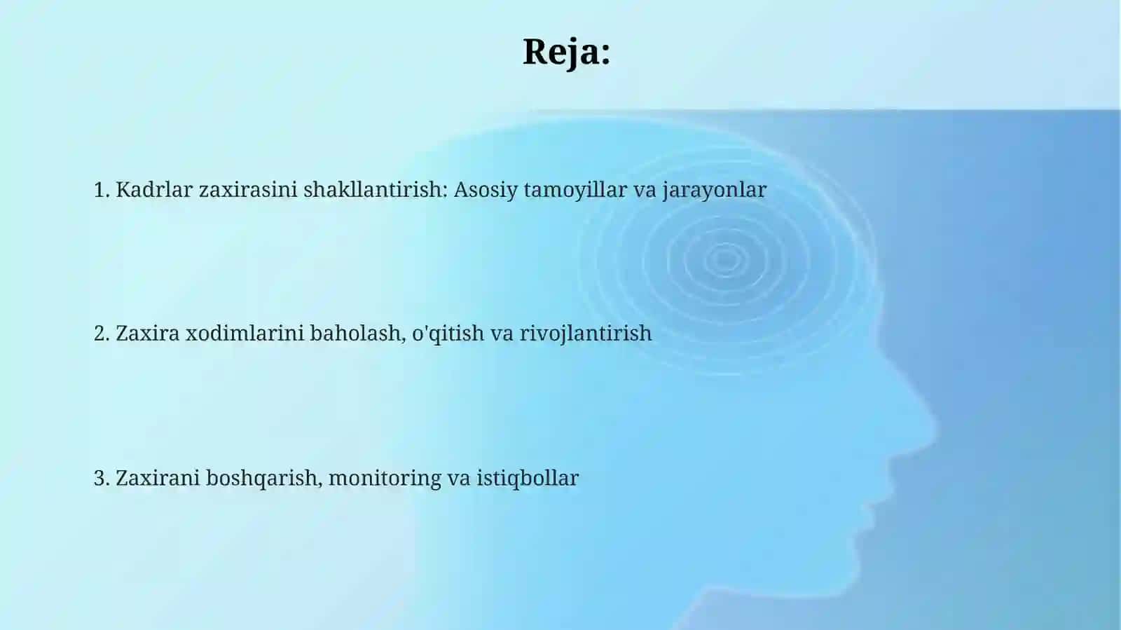 Kadrlar zaxirasini shakllantirish 2