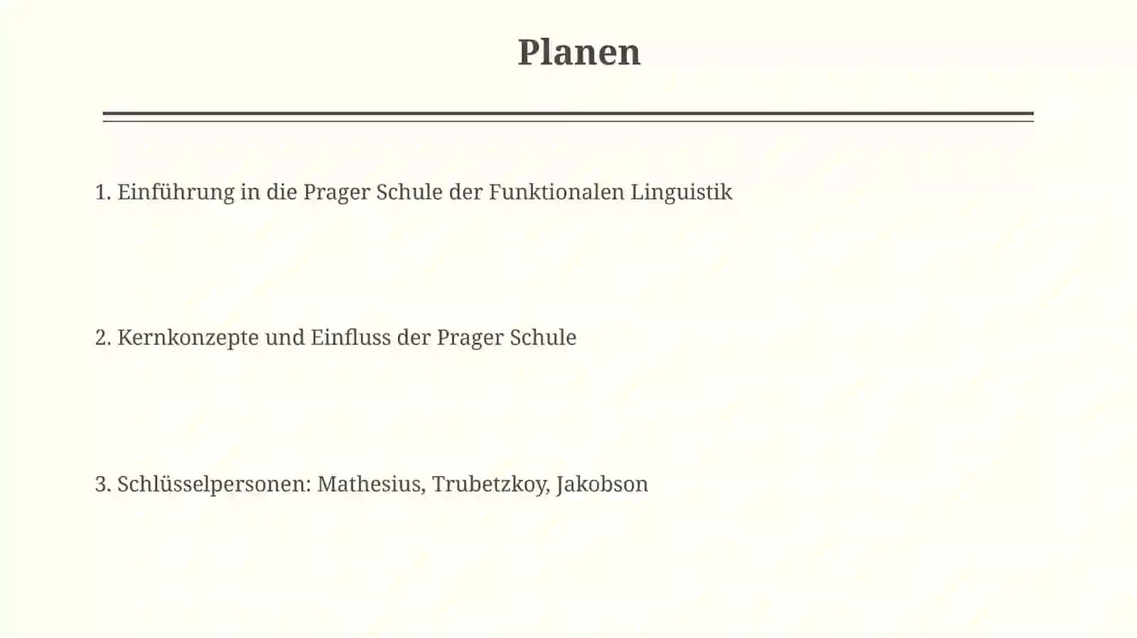 Die Entstehung der Prager funktionalen Sprachschule (V. Matezius, N.S. Trubetskoy, R.O. Jacobson) 2
