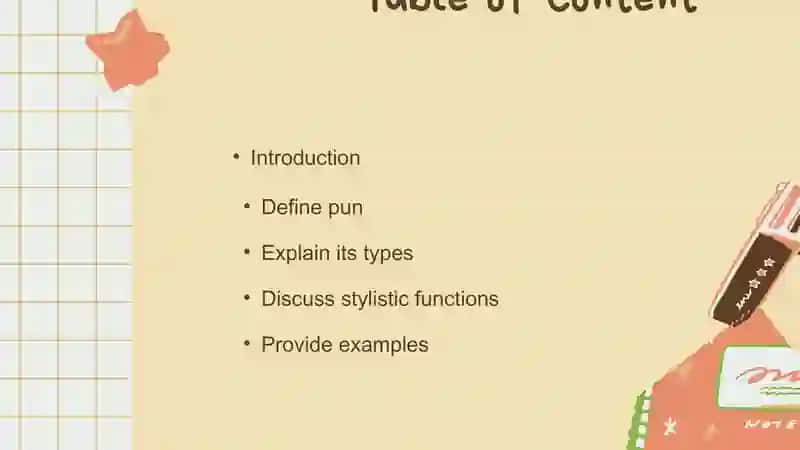 Pun and its  stylistic function 2