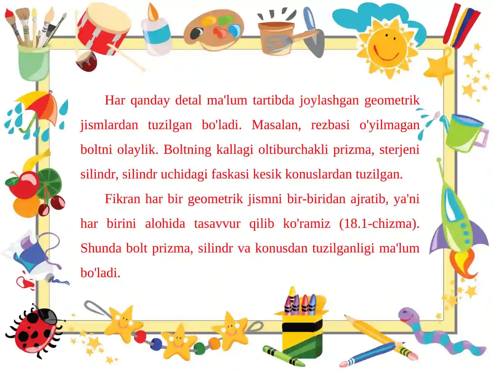 6-SINF MATEMATIKA FAZOVIY JISMLARNING YOYILMALARI 2