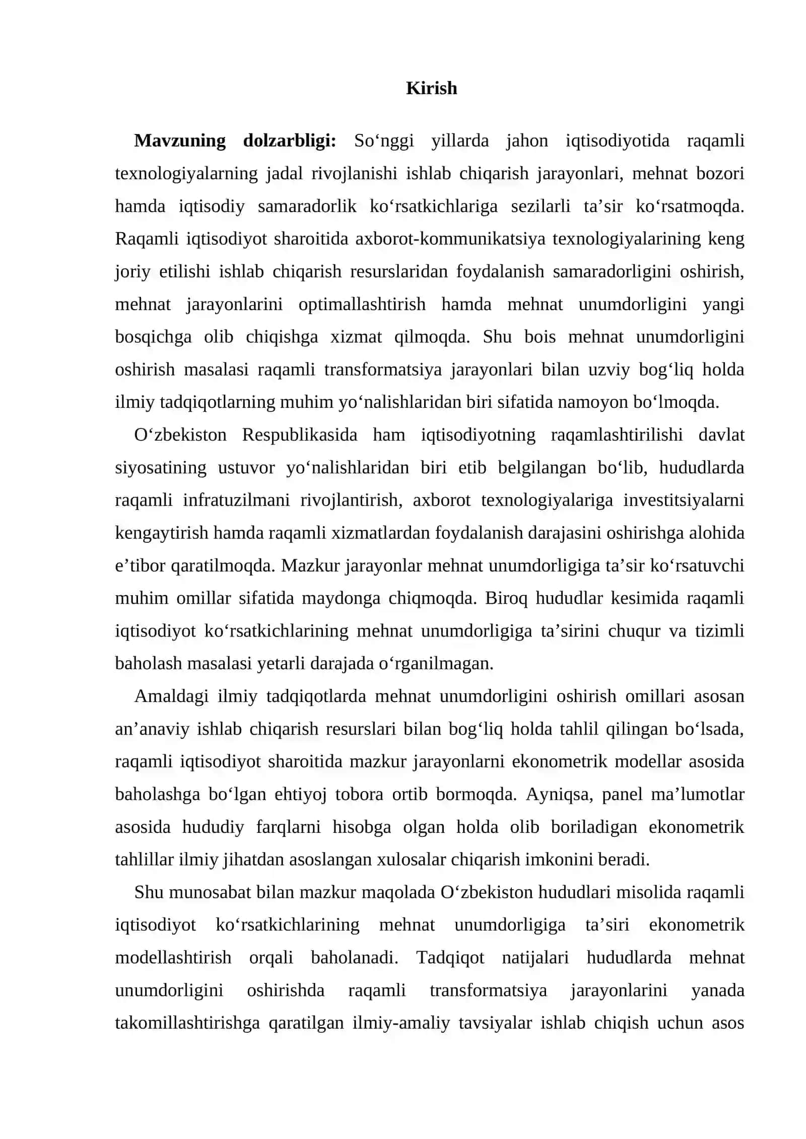 Raqamli iqtisodiyotda mehnat bozorining institutsional mexanizlari 2