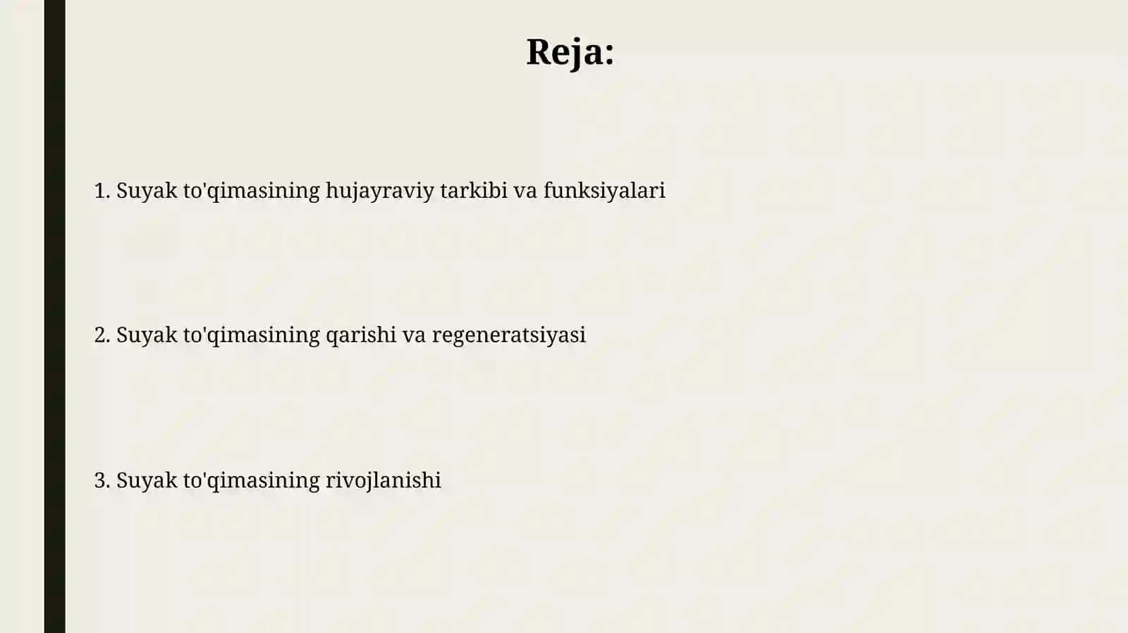Suyak toʻqimasining taraqqiyoti 2