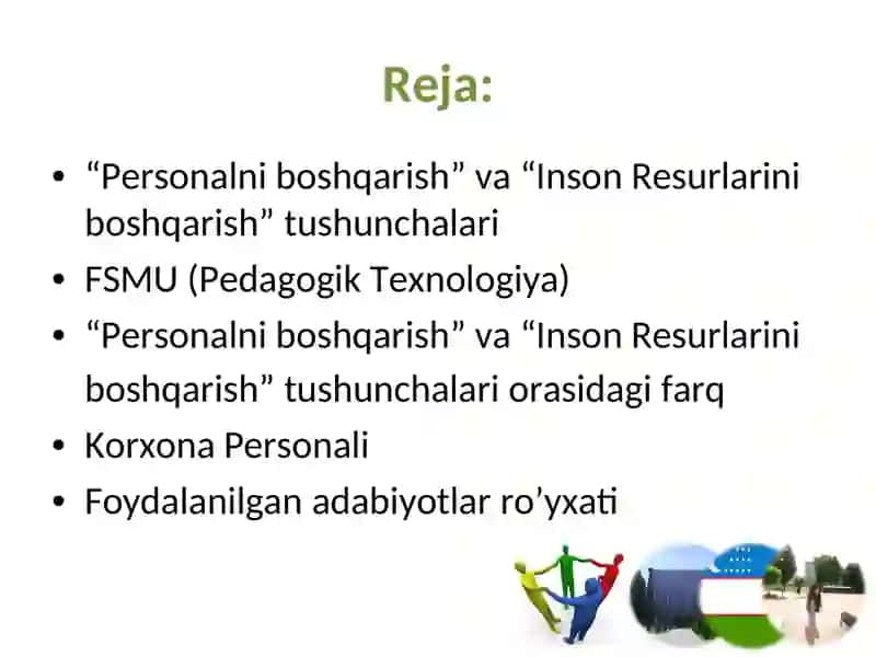 Inson Resurslarini Boshqarish 2