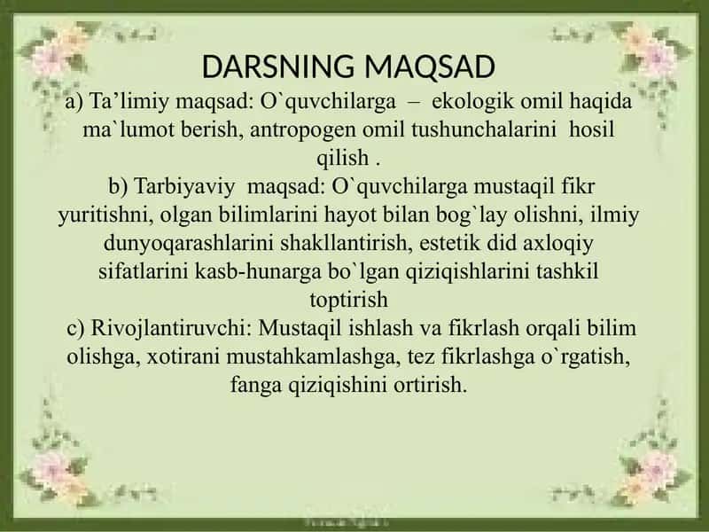ANTROPOGEN OMIL TAQDIMOTI 2