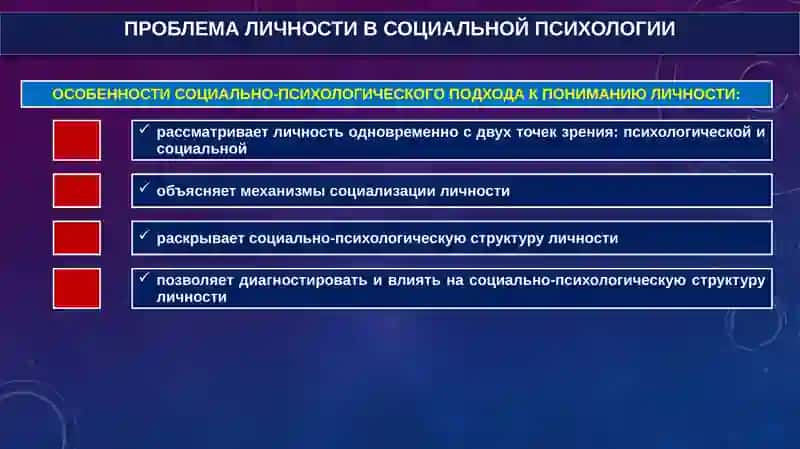 Проблема личности в социальной психологии 2