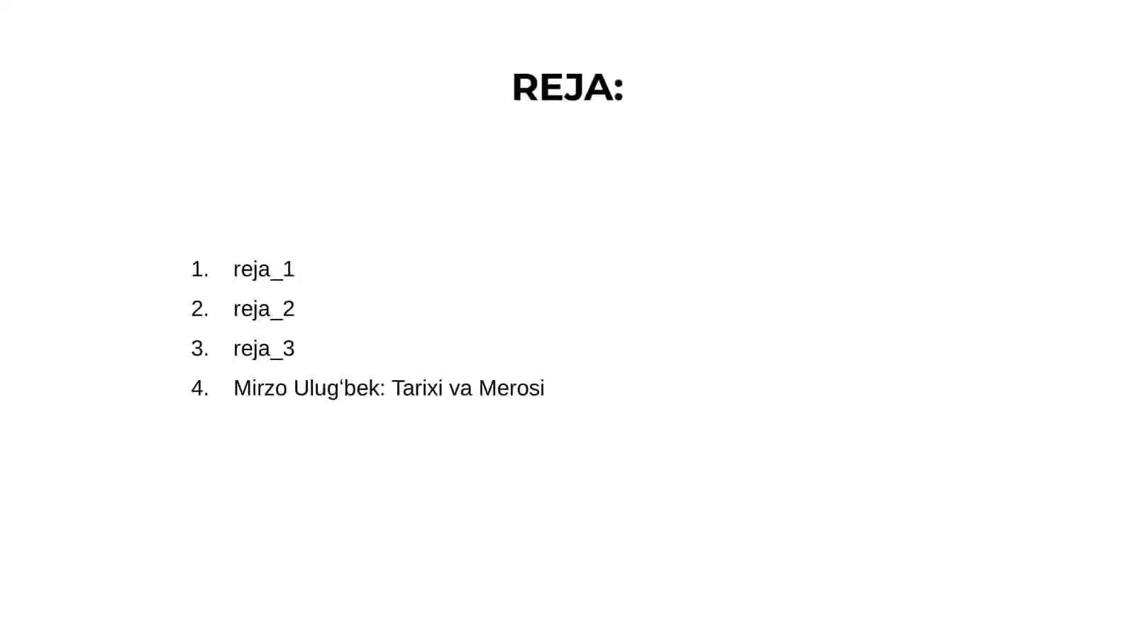 Mirzo Ulugʻbek: Tarixi va Merosi 2