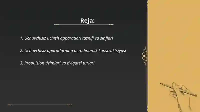 Uchuvchisiz uchish apparatlari 2