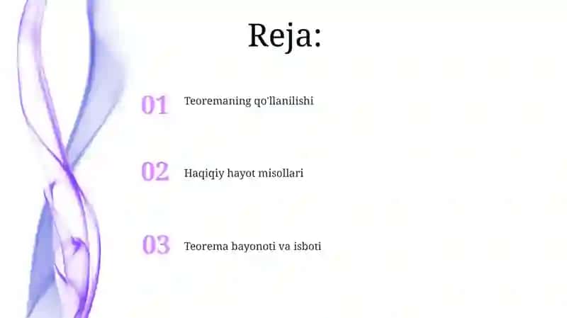 Pifagor teoremasini taqdimi 2