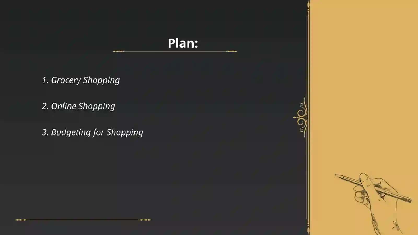 Daily shopping 2