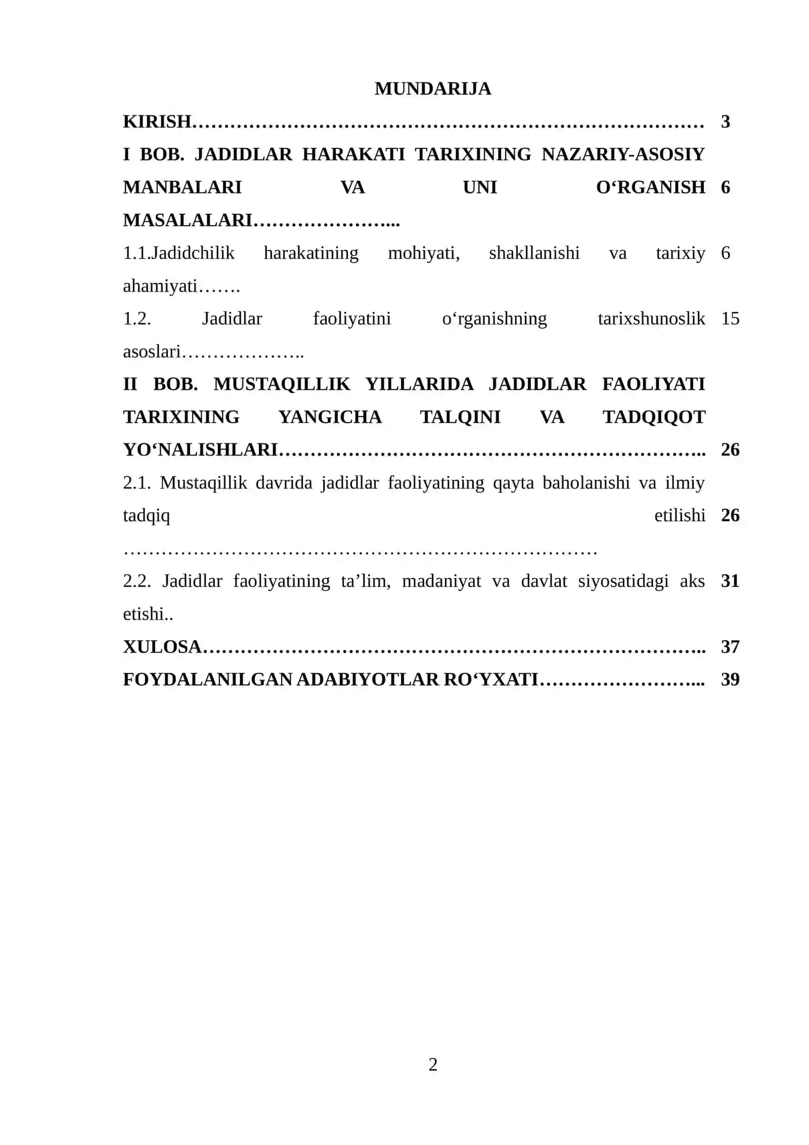 Jadidlar faoliyati tarixining mustaqillik yillarida yoritilishi 2