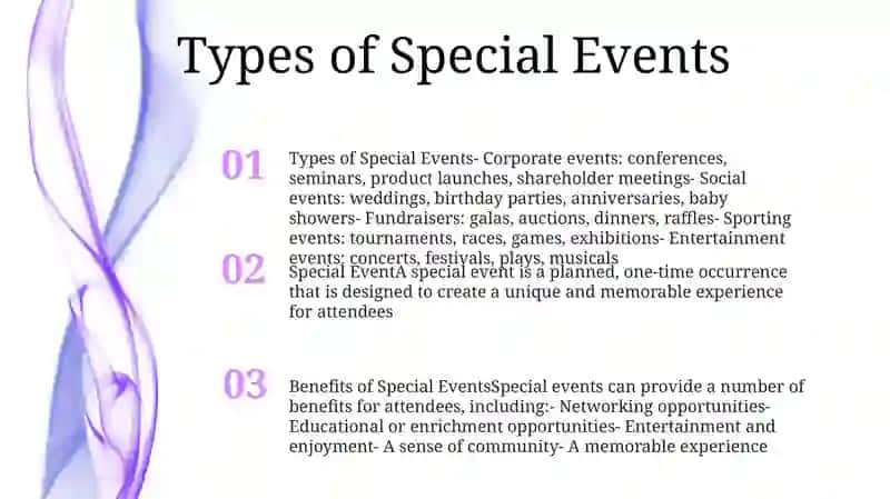 Special Events 2