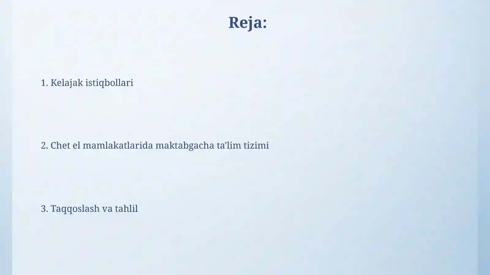 Xorijiy mamlakatlar maktabgacha ta'lim tizimi 2
