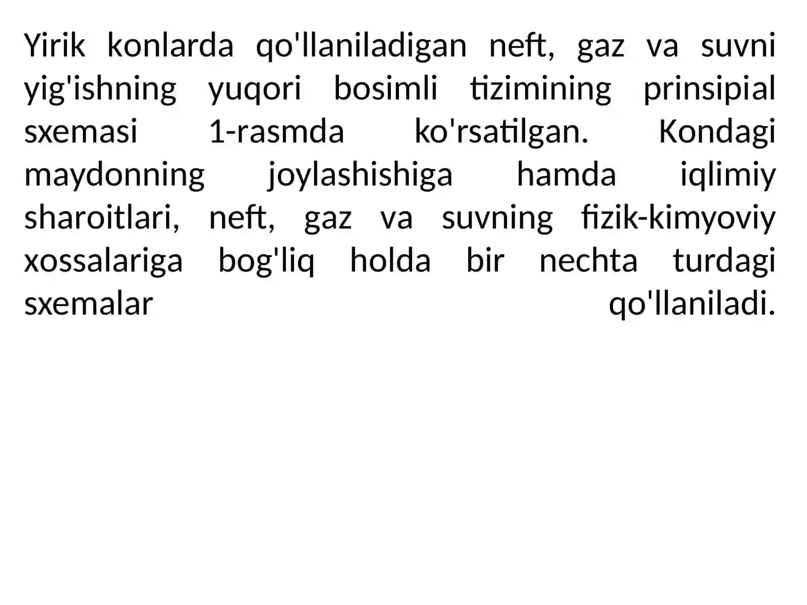 Neft, gаz vа suvni yig'ish vа tаyyorlаsh 2