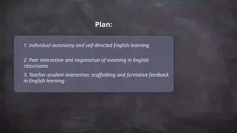 The role of individual work and varied interactions in language learning 2