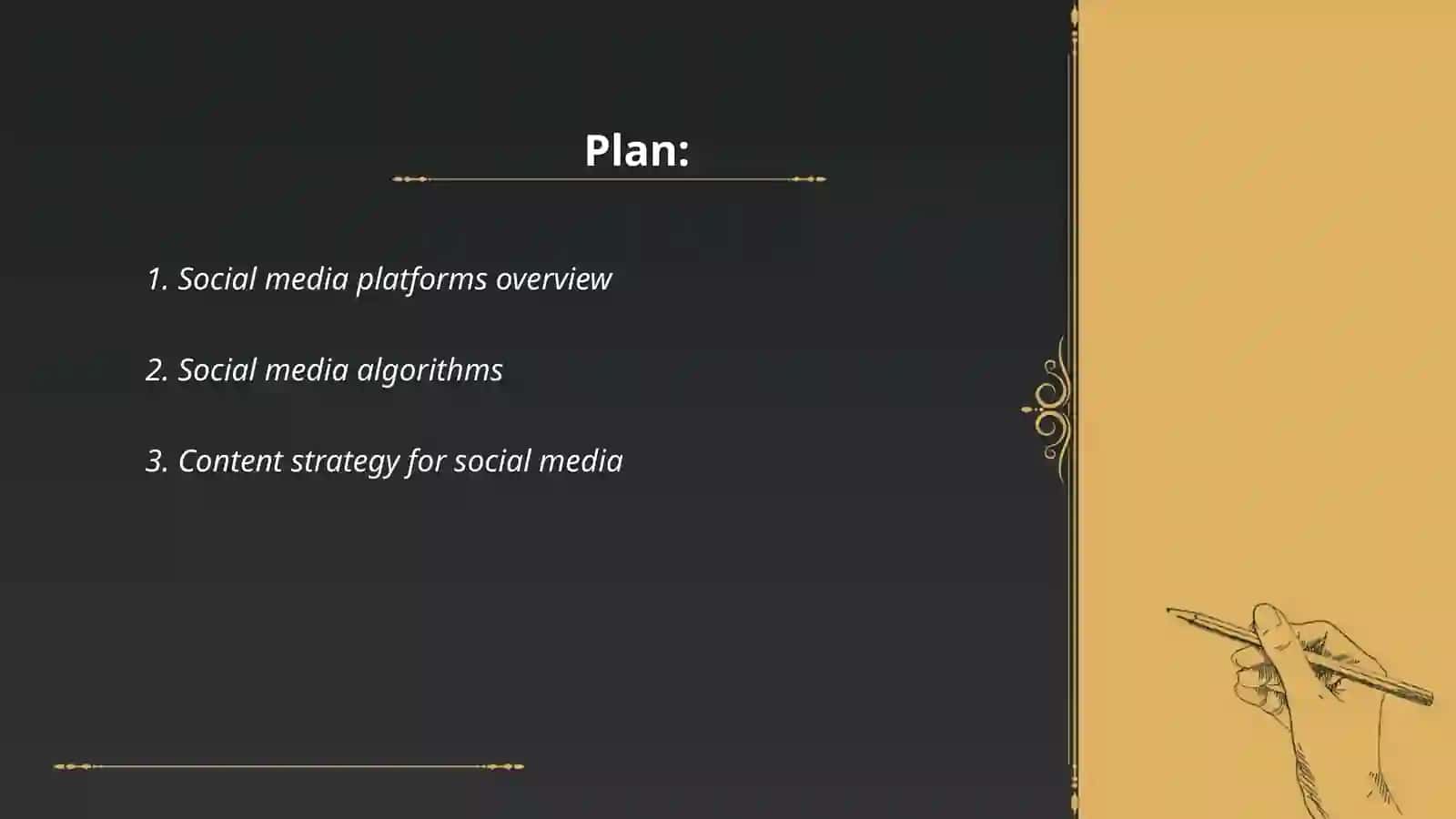 Social media platforms overview 2