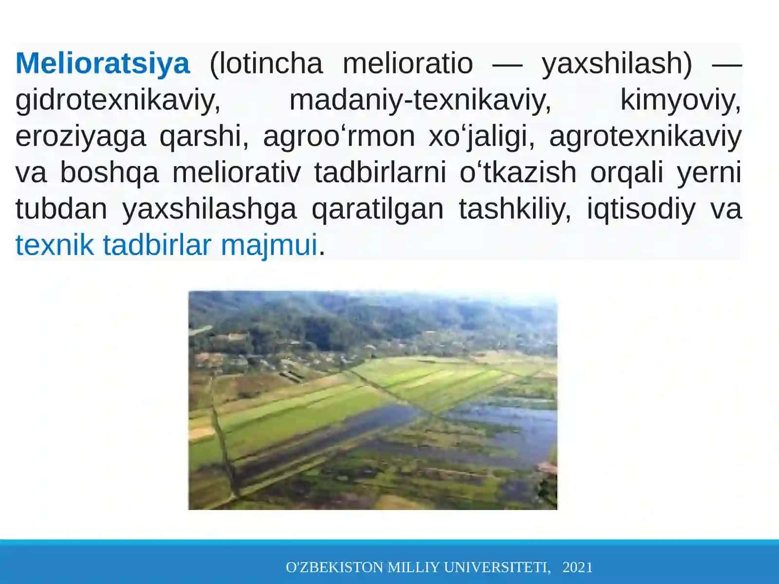 O'simliklar oziqlanish va o'g'itlar (Agrokimyo) 2