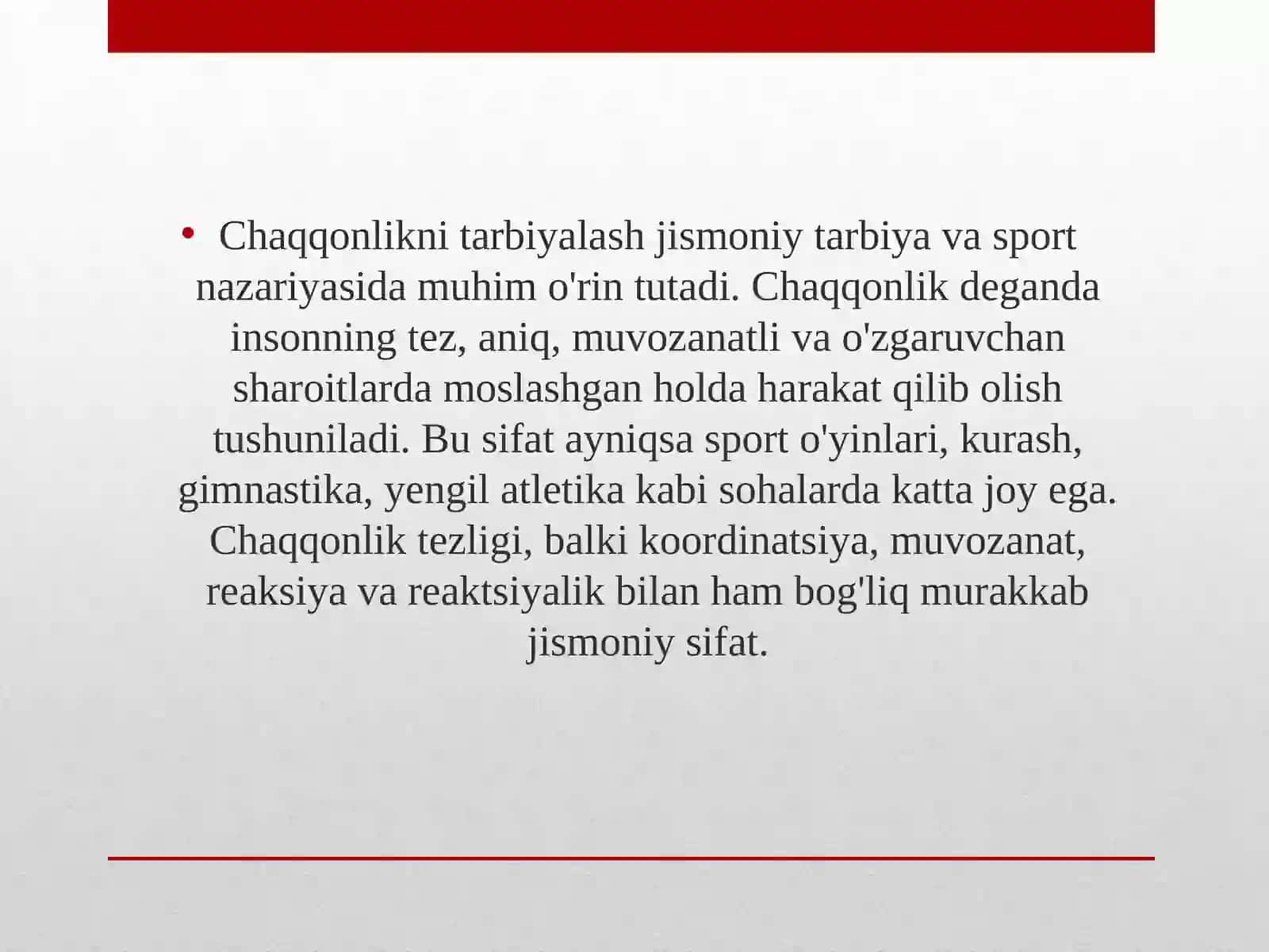 Chaqqonlik qobiliyatini tarbiyalash 2