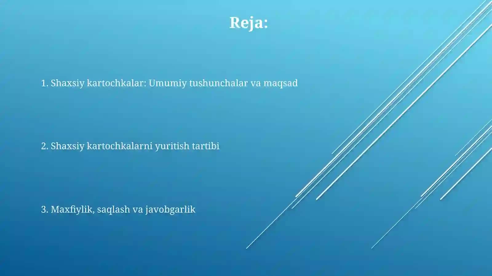 Soliq toʻlovchilarning shaxsiy kartochkalarini yuritish tartibi 2