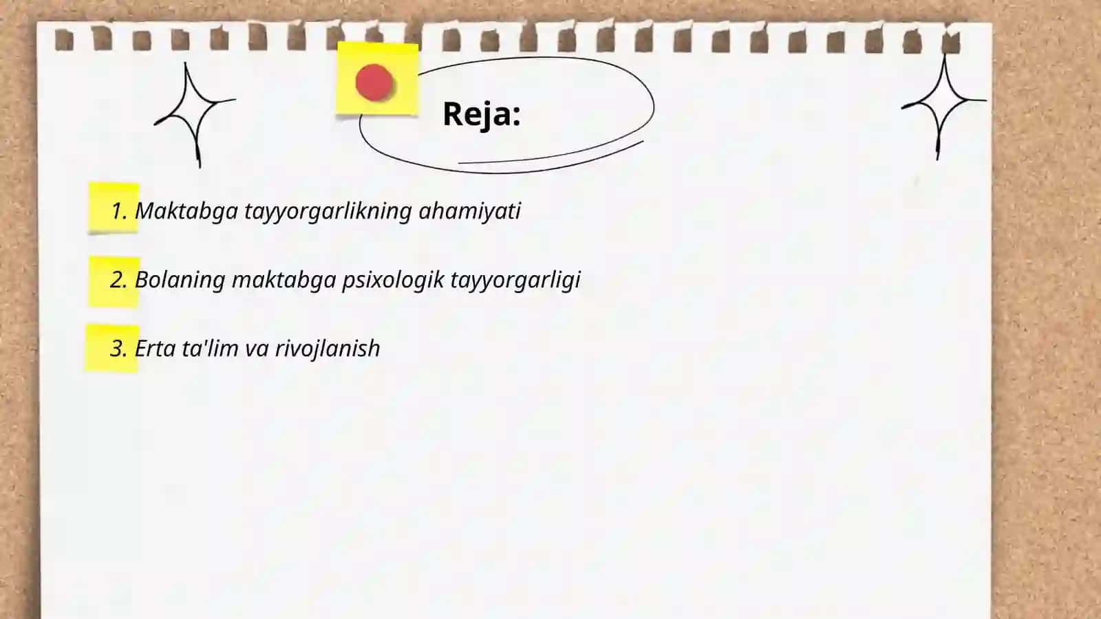 Maktabga tayyorgarlik 2
