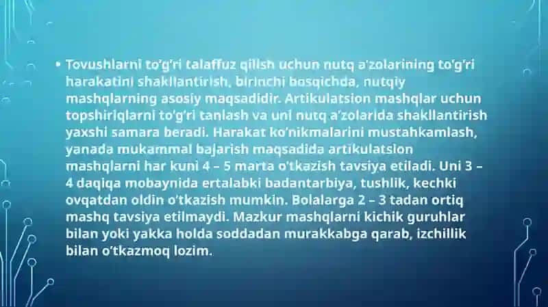 Bolalarni toʻgʻritalaffuzgaoʻrgatish 2