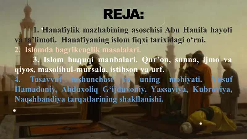 Islom dini mazmuni va manbasi 2