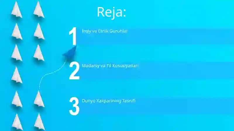 Dunyo Xalqlarining Tasnifi 2