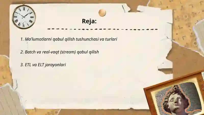 Data Ingestion (Ma'lumotlarni qabul qilish) 2