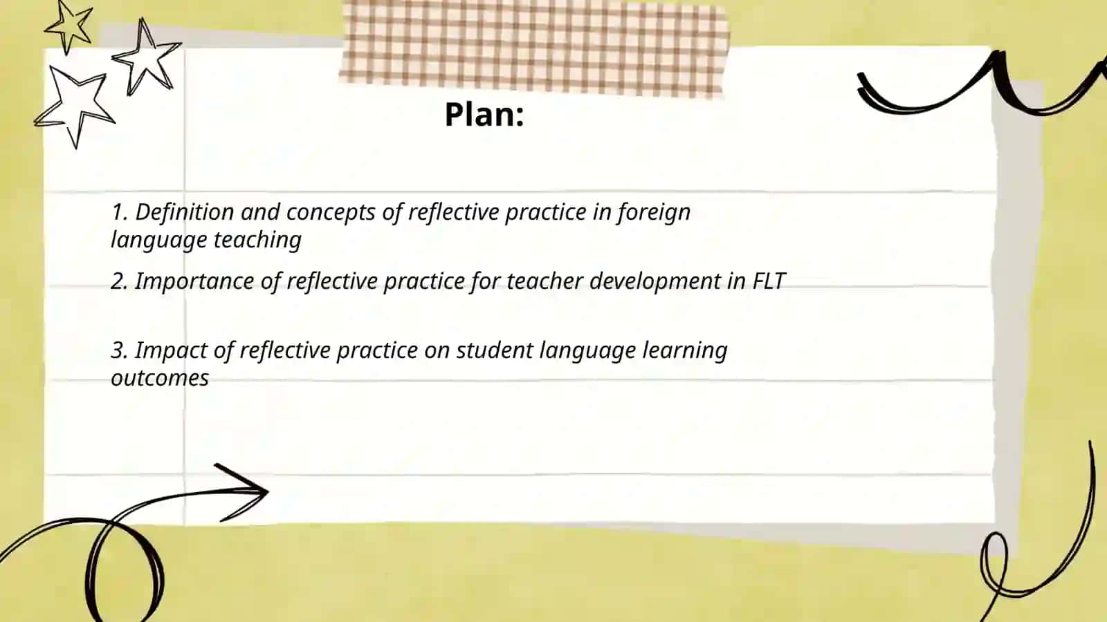 Reflective Practice in Foreign Language Teaching: Importance, Principles and Methods 2