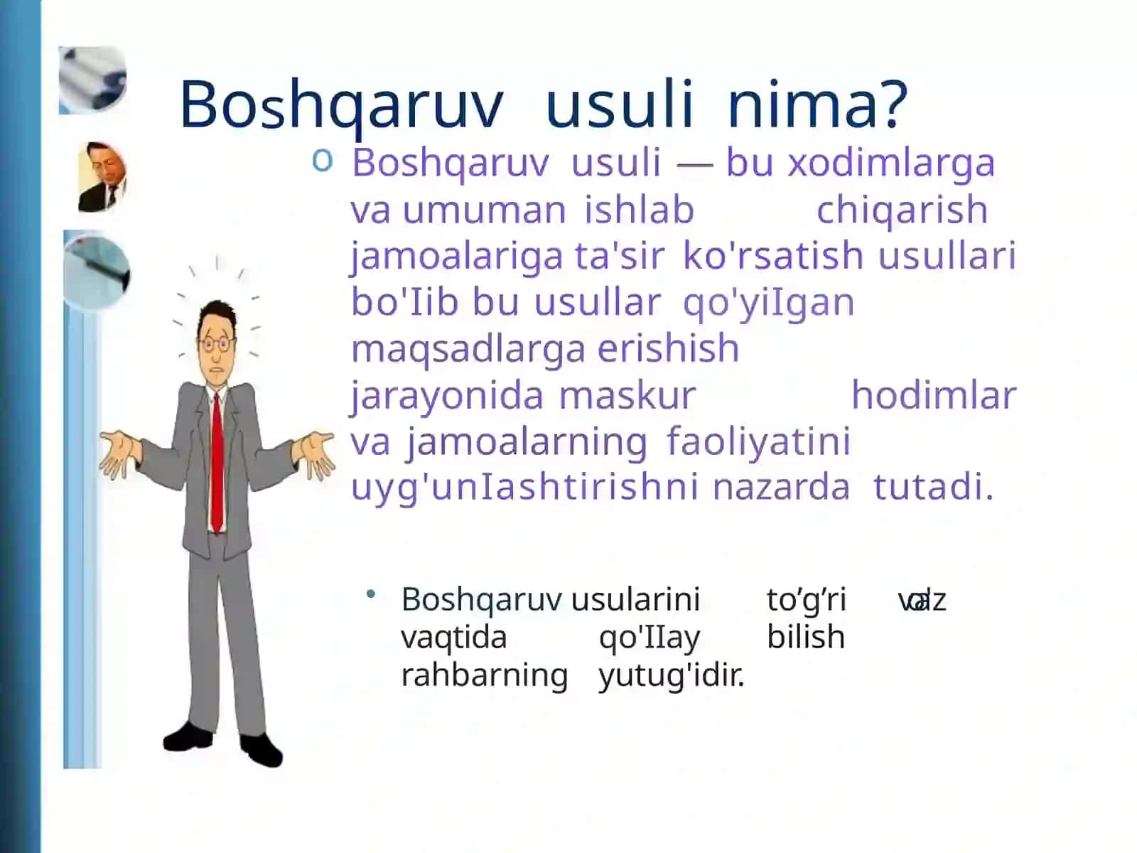 Boshqaruvning Tashkiliy Strukturalari 2