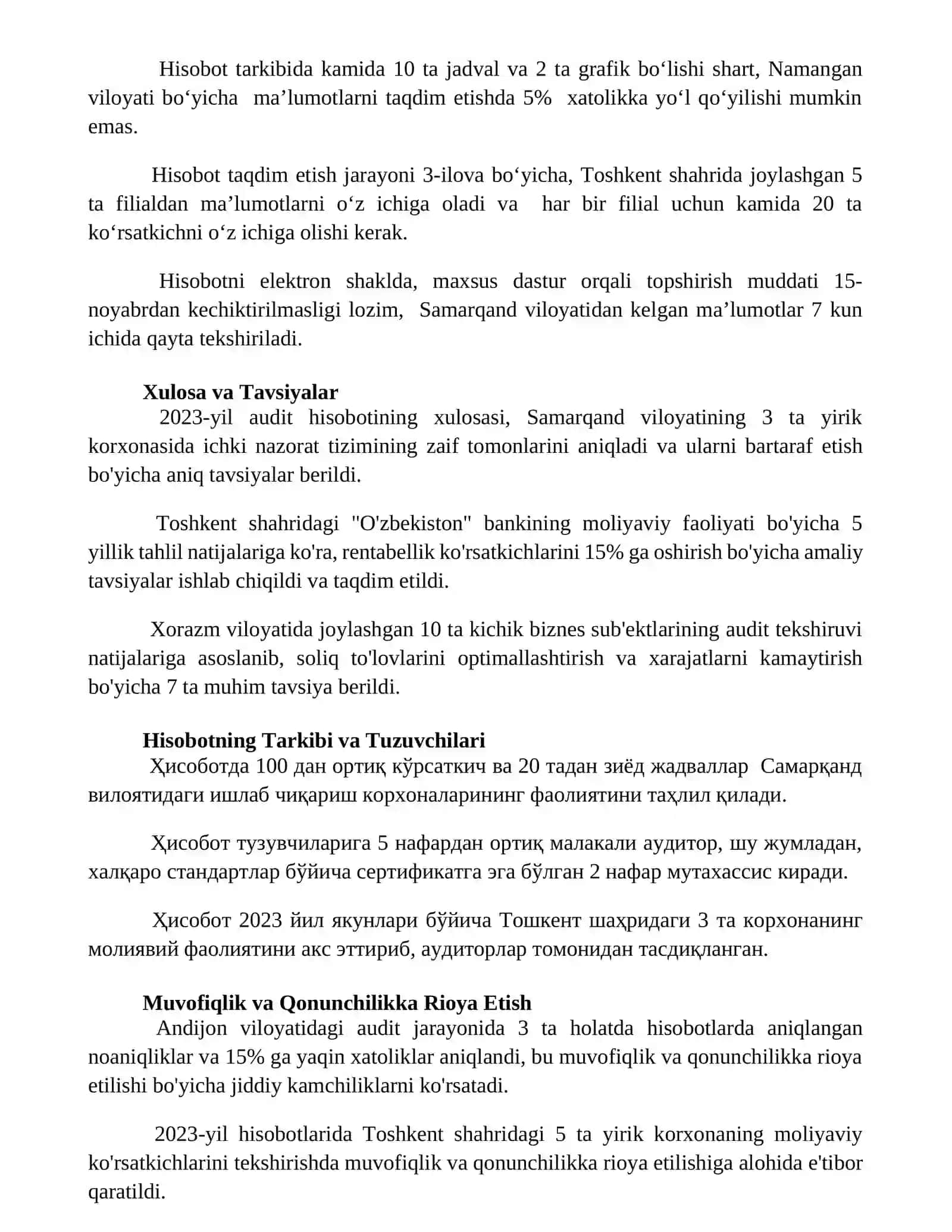 Auditorning javobgarligi 2
