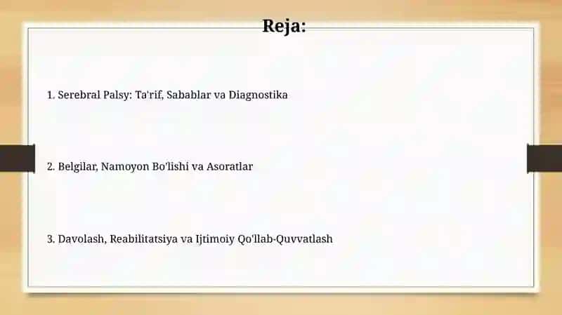 Bolalar serebral falaji 2