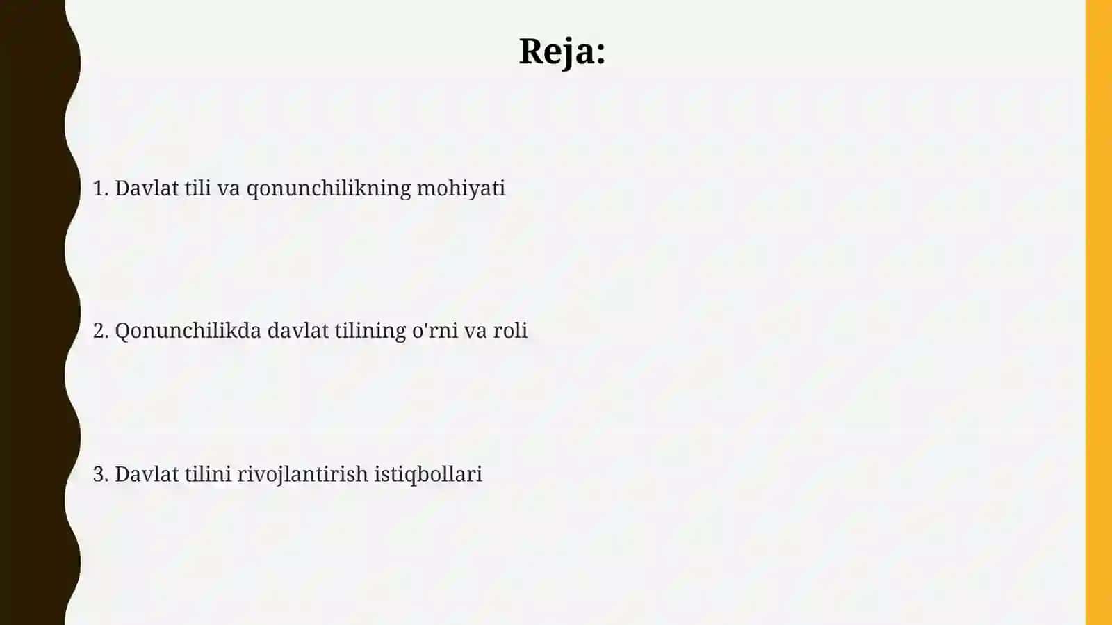 Davlat tili va qonunchilik 2