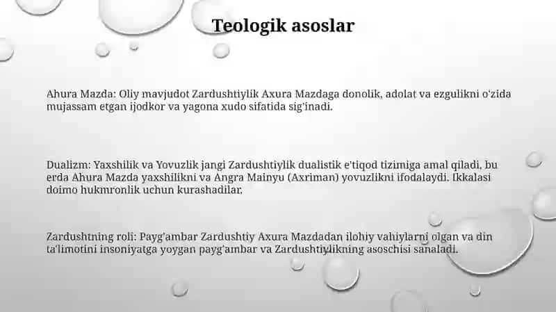 Zardushtiylikning Teologik Tizimi Va Diniy Marosimlari 2