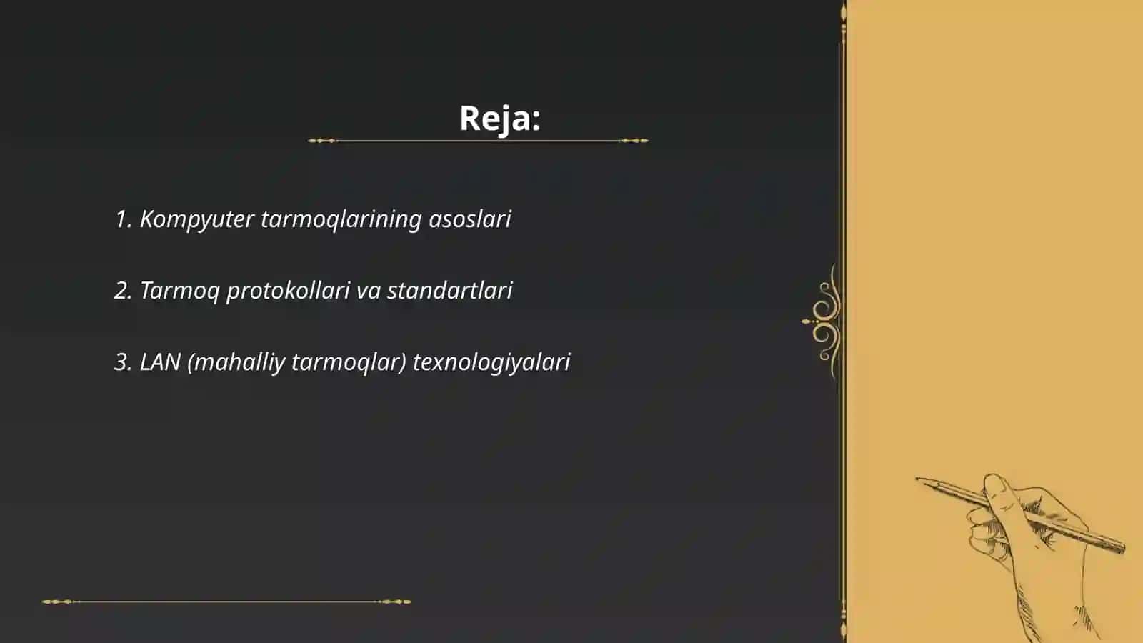 Kompyuter tarmoqlarining asoslari 2