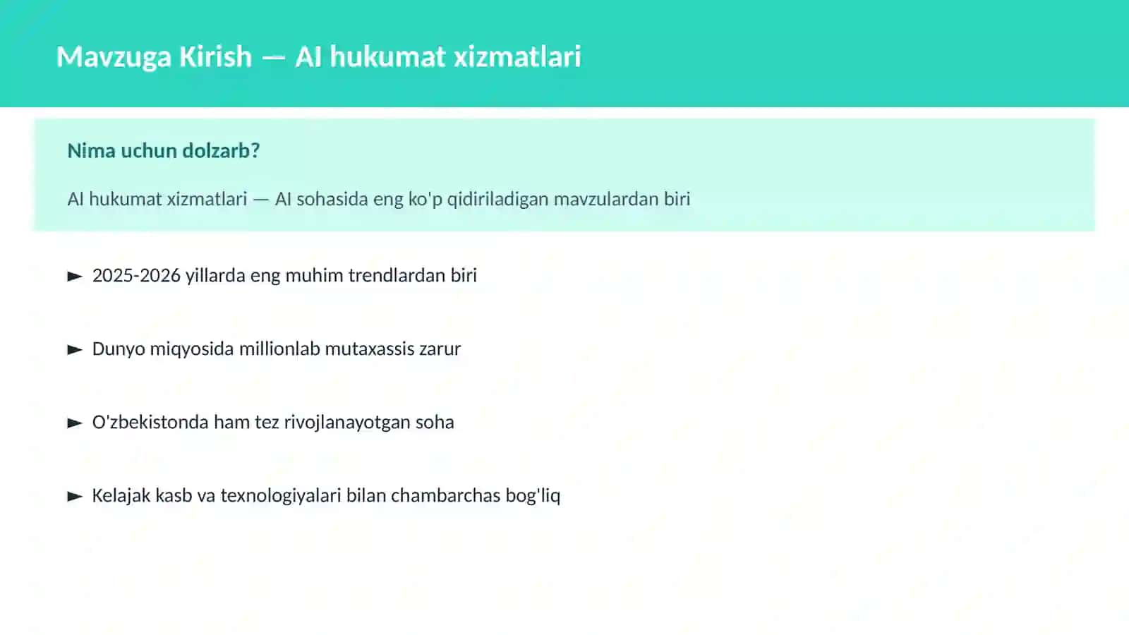 AI hukumat xizmatlari 2