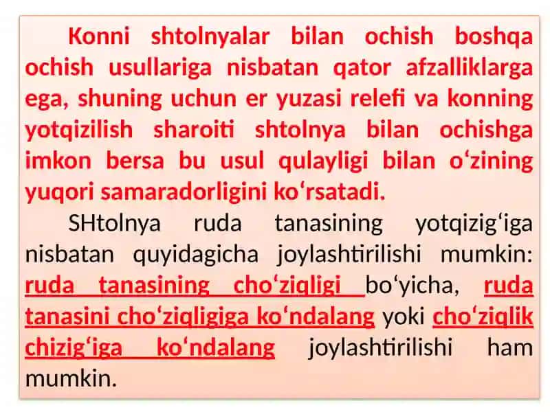 Konni shtolnyalar bilanochish 2