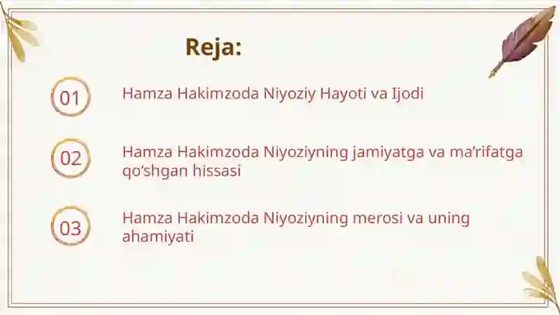 Hamza Hakimzoda Niyoziy ilk merosi 2