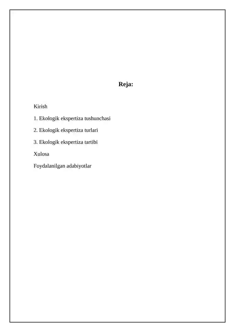 Ekologik Ekspertiza 2