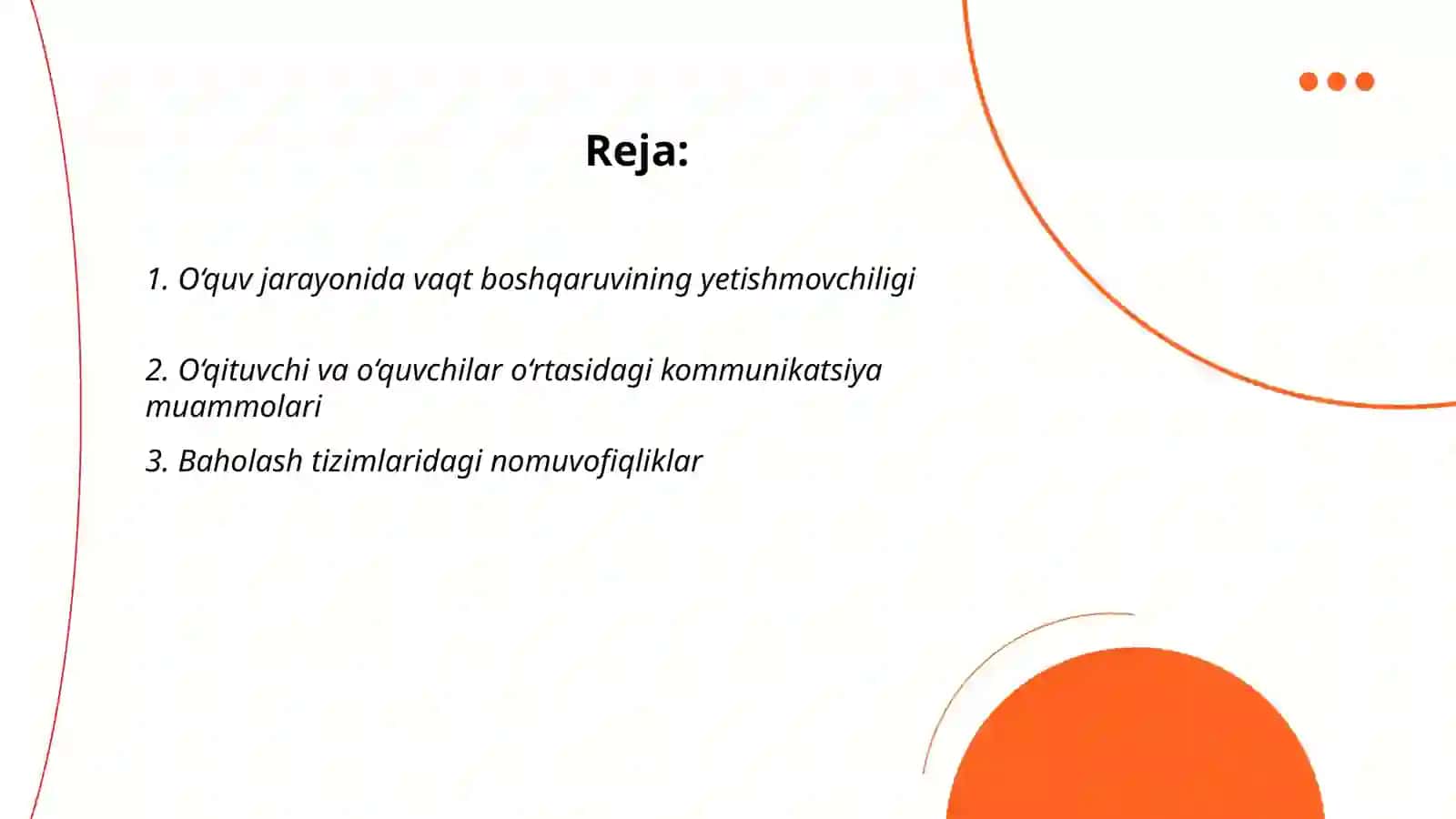 Pedagogik konfliktlarining asosiy manbalari 2