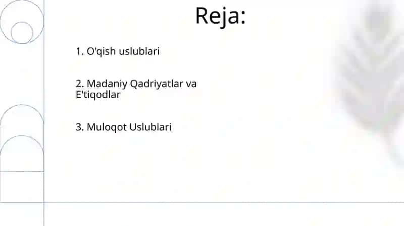 Til o'rgatishda madaniyatlararo omillar 2