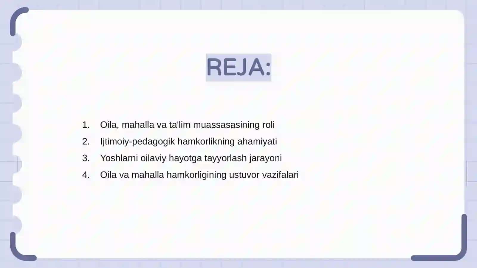 Oila, mahalla va ta'lim muassasasi 2
