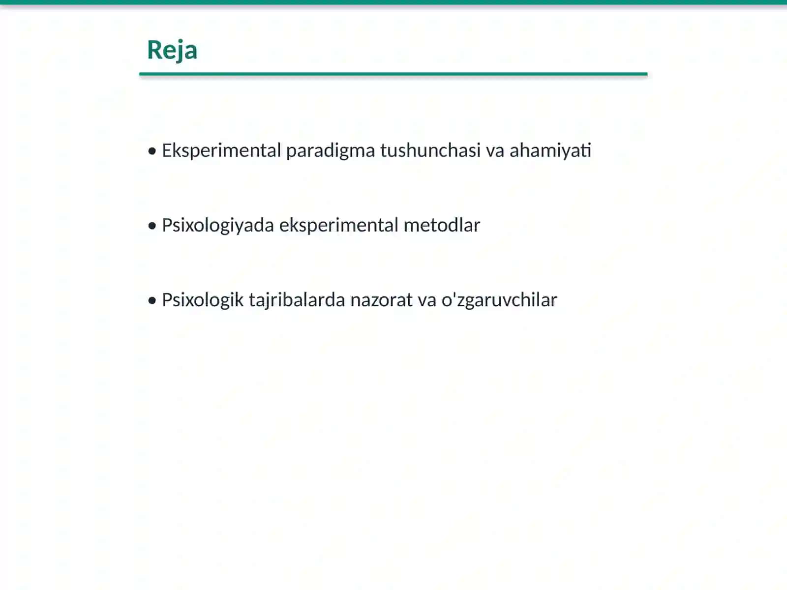 Psixologiyada eksperimental paradigma 2