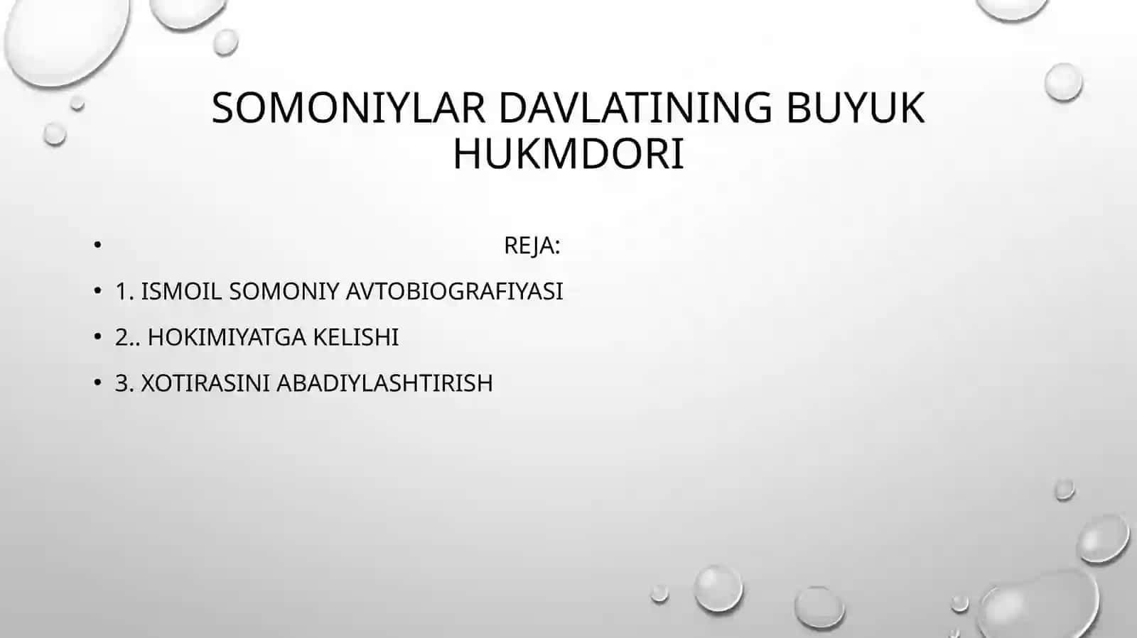 o’zbekiston tarixi fanidan tayyorlaganslaydi 2