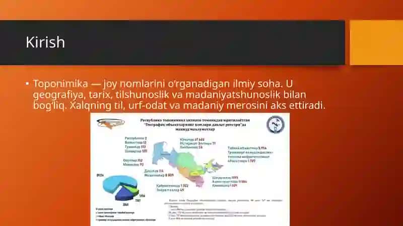 Toponimiktadqiqotlarning nazariyasi va rivojlanish tarixi 2