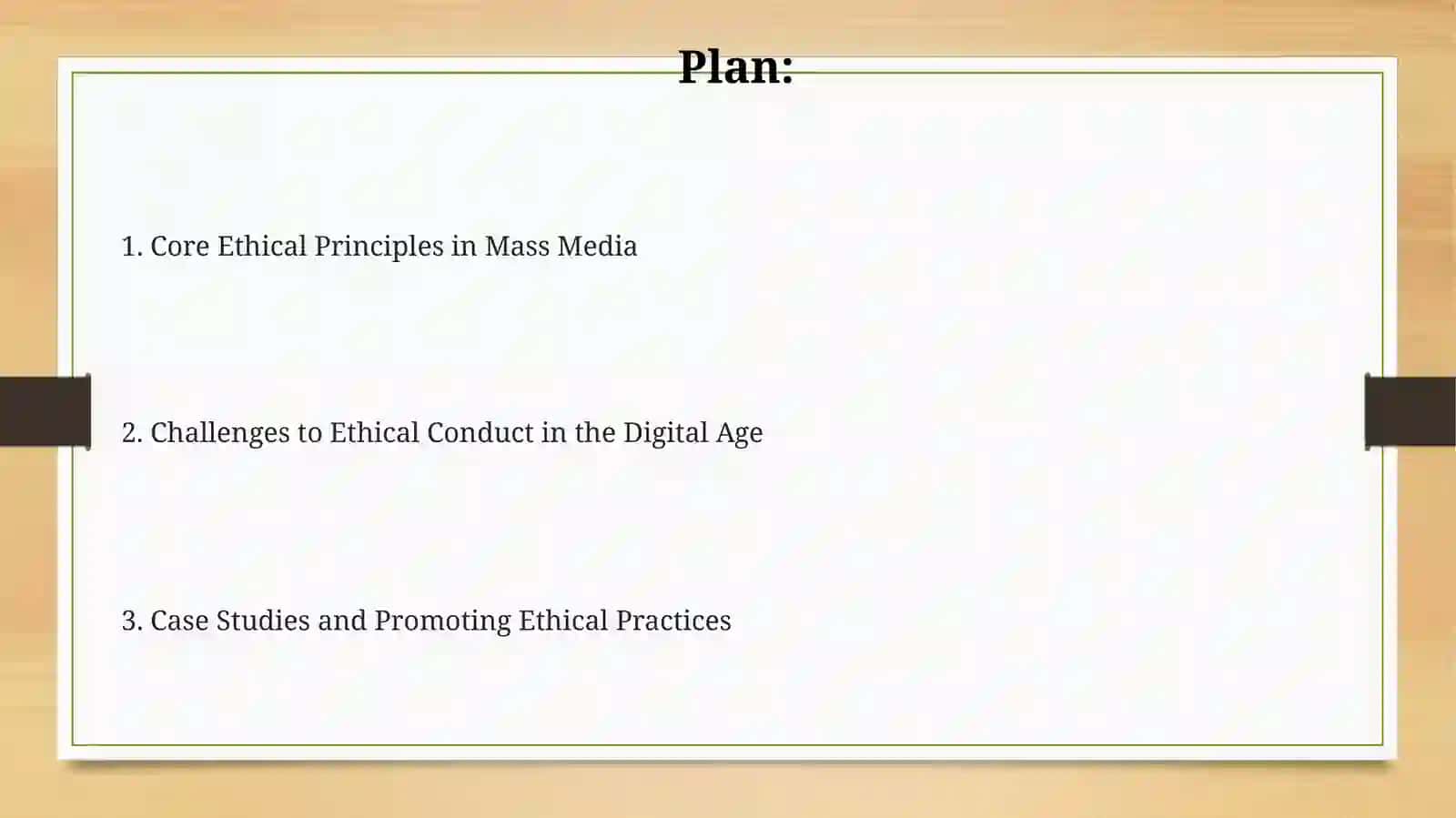 Ethics of mass media 2