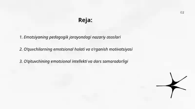 Emotsiyaning pedagogik jarayondagi roli 2
