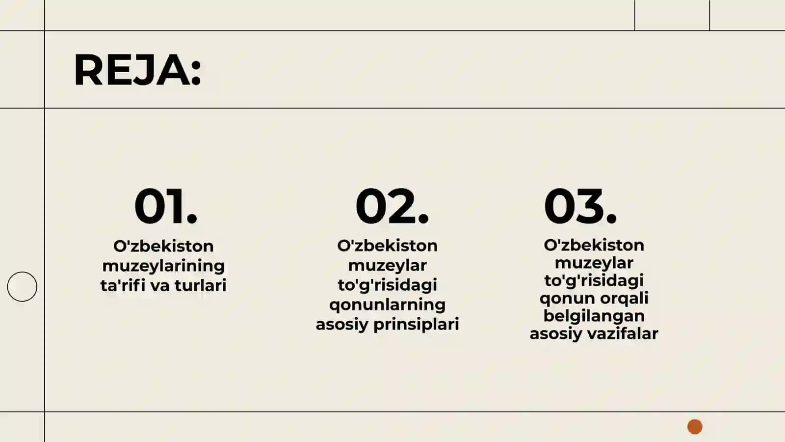 O’zbekiston Respublikasi muzeylar to’g’risidagi qonun 2