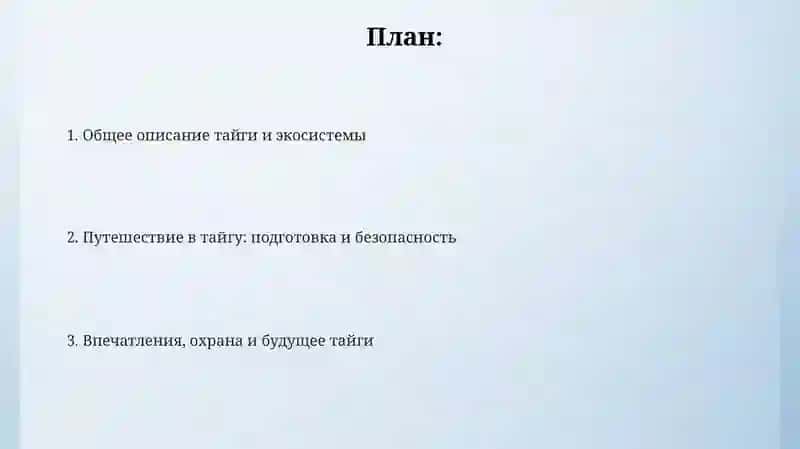 Поездка в Таежный лес 2