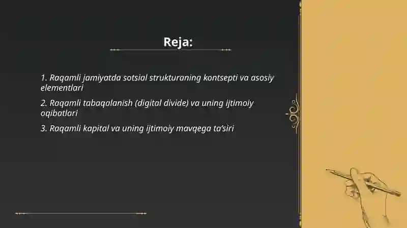 Raqamli jamiyatda sotsial struktura 2