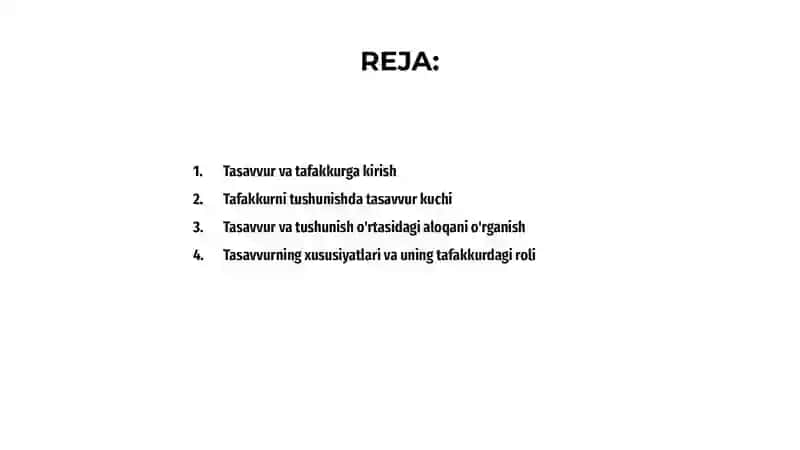 Tasavvur va Tafakkurga Kirish 2